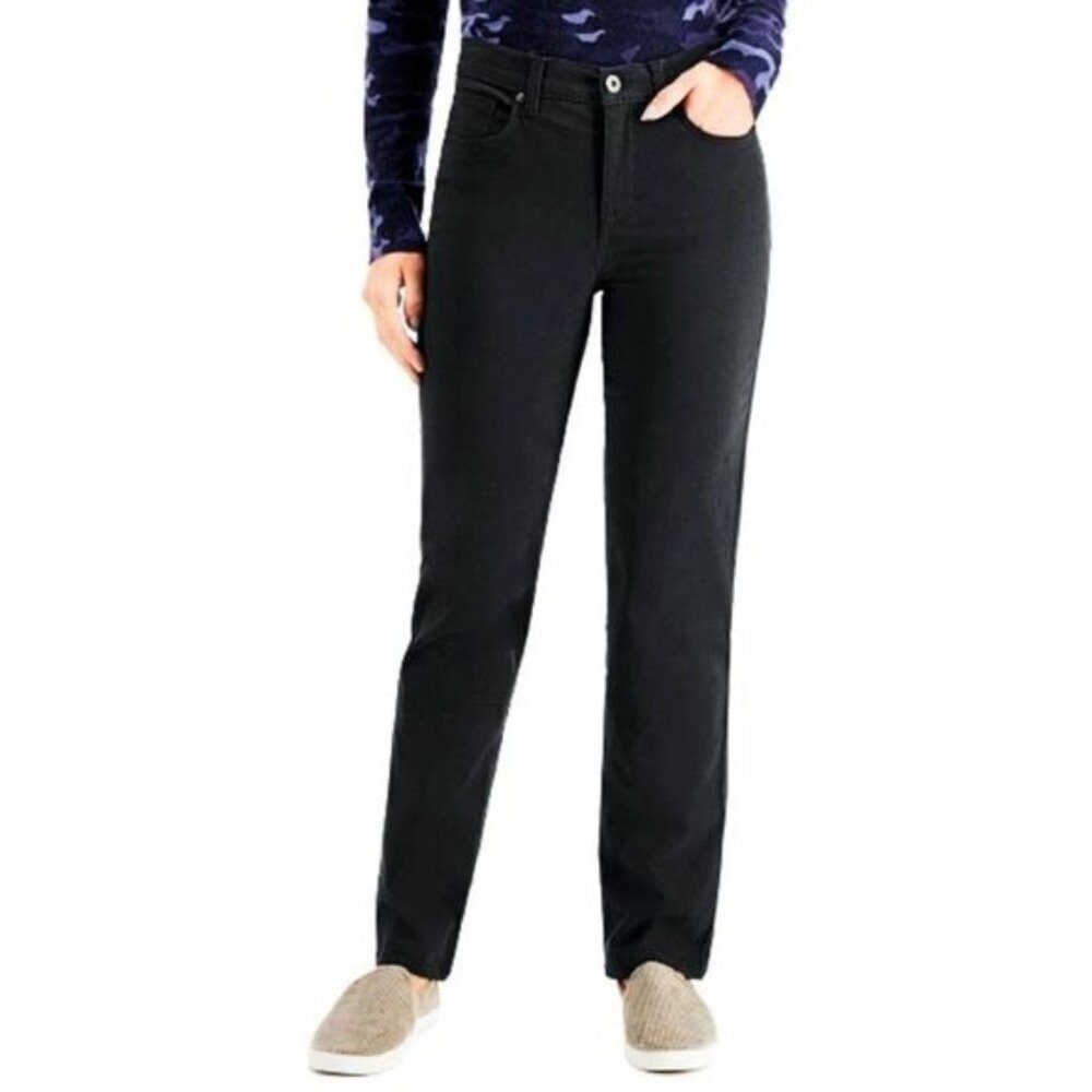 Style & Co‎ Petite High-Rise Natural Straight Leg Jeans